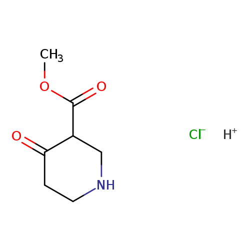 COC(=O)C1CNCCC1=O.[Cl-].[H+]