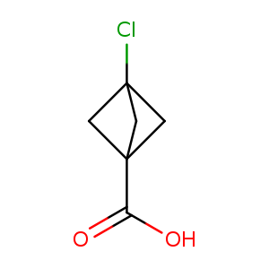 OC(=O)C12CC(C1)(C2)Cl