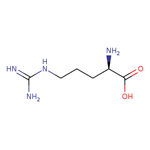 NC(=N)NCCC[C@H](C(=O)O)N