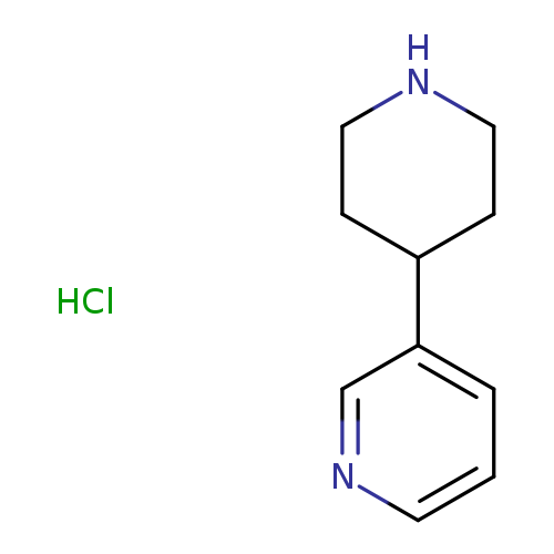 N1CCC(CC1)c1cccnc1.Cl