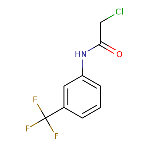 ClCC(=O)Nc1cccc(c1)C(F)(F)F