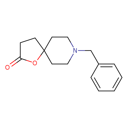 O=C1CCC2(O1)CCN(CC2)Cc1ccccc1