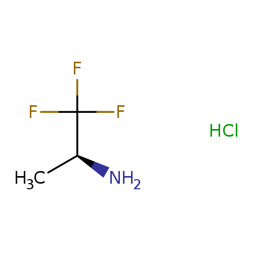 C[C@@H](C(F)(F)F)N.Cl