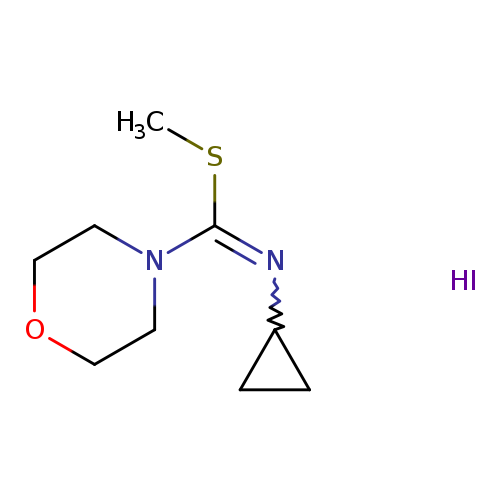 CSC(=NC1CC1)N1CCOCC1.I