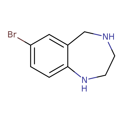 Brc1ccc2c(c1)CNCCN2