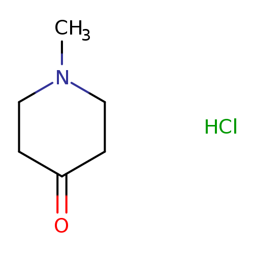 CN1CCC(=O)CC1.Cl