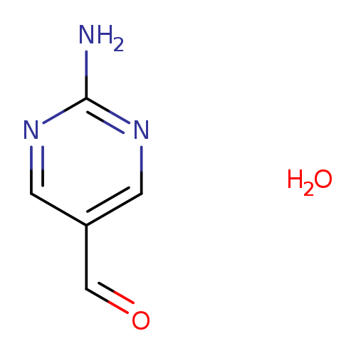 O=Cc1cnc(nc1)N.O