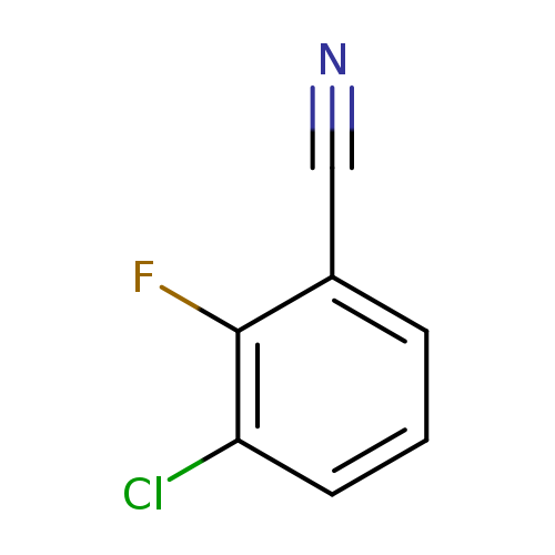 N#Cc1cccc(c1F)Cl