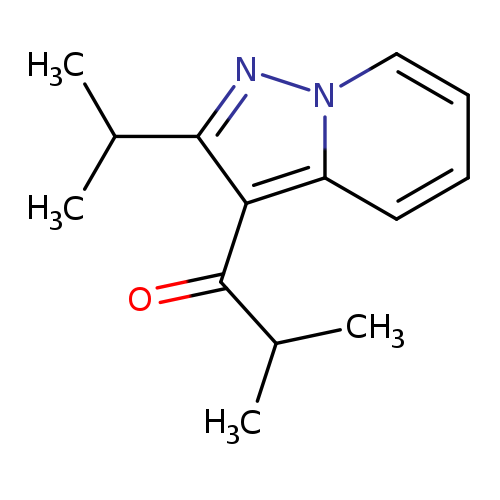 CC(C(=O)c1c(nn2c1cccc2)C(C)C)C