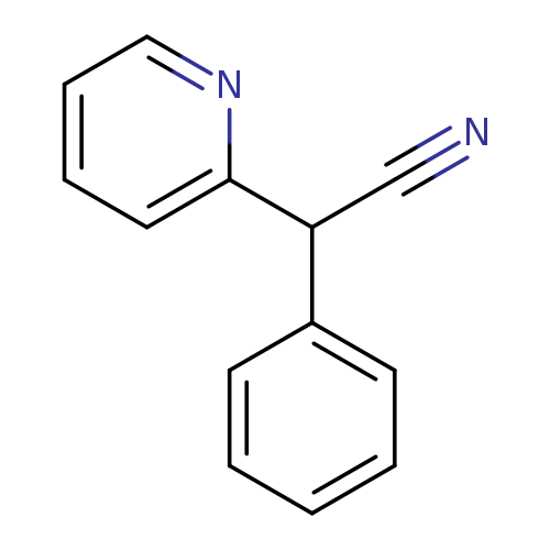 N#CC(c1ccccn1)c1ccccc1