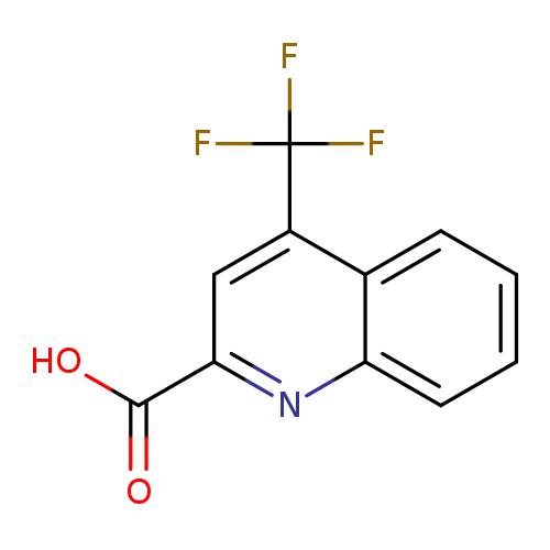 OC(=O)c1nc2ccccc2c(c1)C(F)(F)F