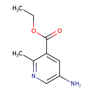 Cc1ncc(cc1C(=O)OCC)N