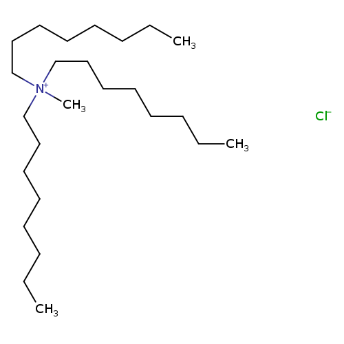 CCCCCCCC[N+](CCCCCCCC)(CCCCCCCC)C.[Cl-]