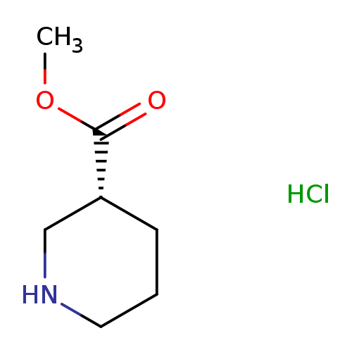 COC(=O)[C@@H]1CCCNC1.Cl