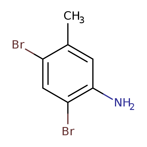 Cc1cc(N)c(cc1Br)Br