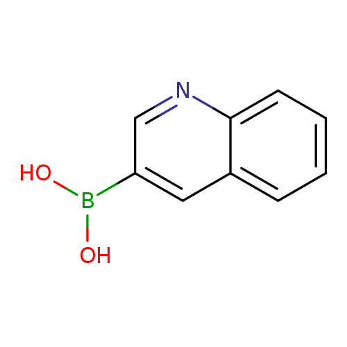 OB(c1cnc2c(c1)cccc2)O