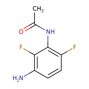 CC(=O)Nc1c(F)ccc(c1F)N
