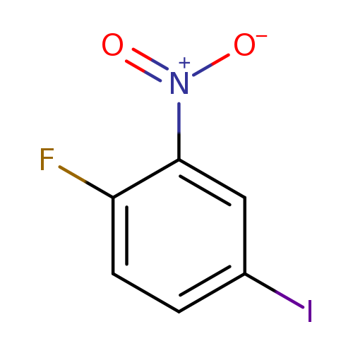 Ic1ccc(c(c1)N(=O)=O)F