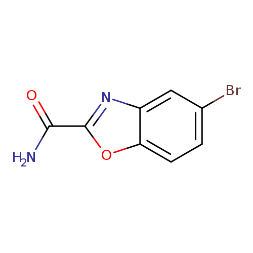 Brc1ccc2c(c1)nc(o2)C(=O)N