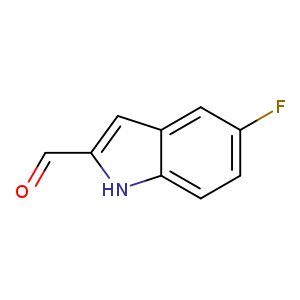 O=Cc1cc2c([nH]1)ccc(c2)F