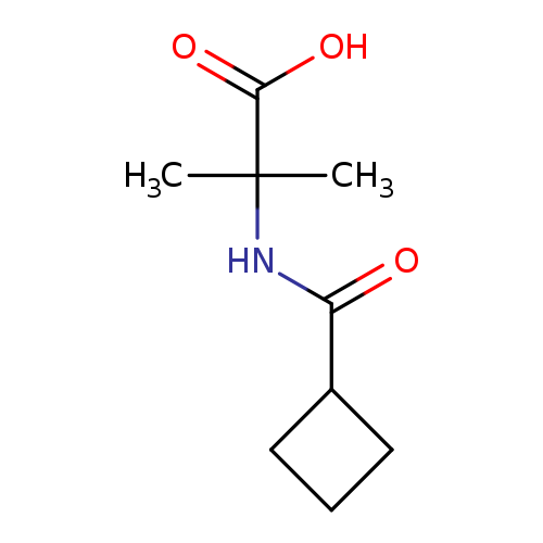 O=C(C1CCC1)NC(C(=O)O)(C)C