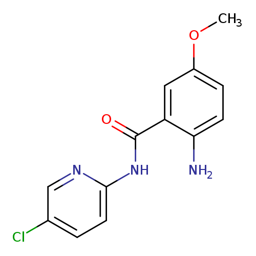 COc1ccc(c(c1)C(=O)Nc1ccc(cn1)Cl)N