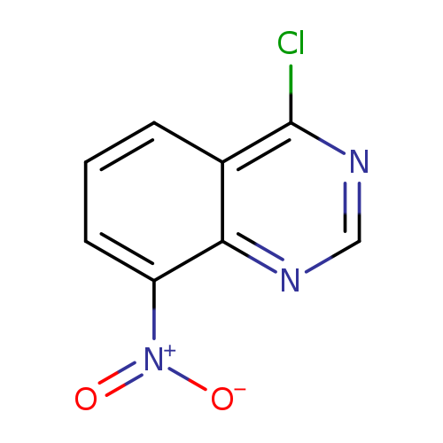 [O-][N+](=O)c1cccc2c1ncnc2Cl