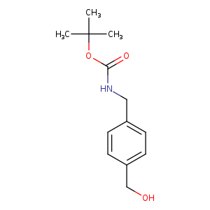 OCc1ccc(cc1)CNC(=O)OC(C)(C)C