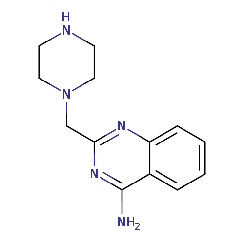 Nc1nc(CN2CCNCC2)nc2c1cccc2