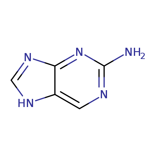 Nc1ncc2c(n1)nc[nH]2
