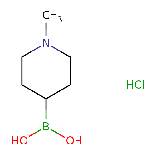 OB(C1CCN(CC1)C)O.Cl