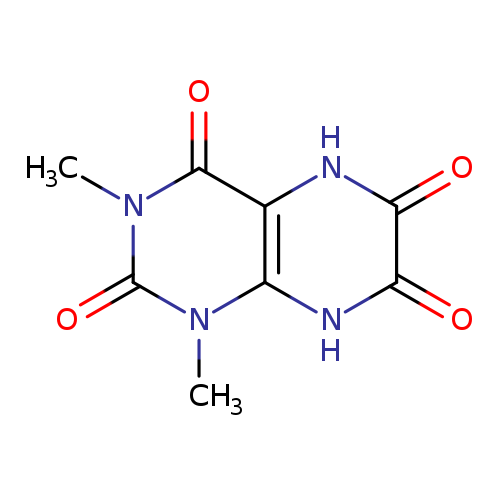 O=c1[nH]c2c([nH]c1=O)c(=O)n(c(=O)n2C)C