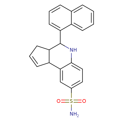 NS(=O)(=O)c1ccc2c(c1)C1C=CCC1C(N2)c1cccc2c1cccc2