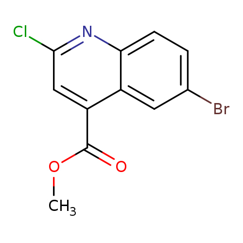 COC(=O)c1cc(Cl)nc2c1cc(Br)cc2