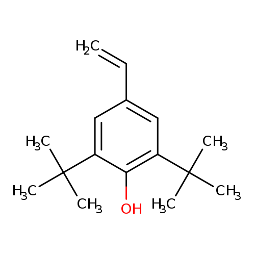 C=Cc1cc(c(c(c1)C(C)(C)C)O)C(C)(C)C