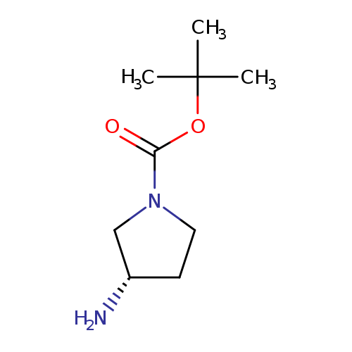 N[C@H]1CCN(C1)C(=O)OC(C)(C)C