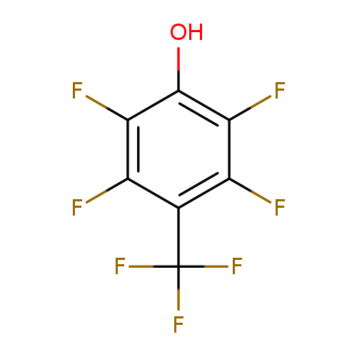 Fc1c(O)c(F)c(c(c1F)C(F)(F)F)F