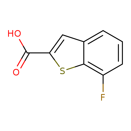 OC(=O)c1cc2c(s1)c(F)ccc2