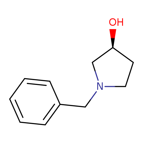 O[C@H]1CCN(C1)Cc1ccccc1