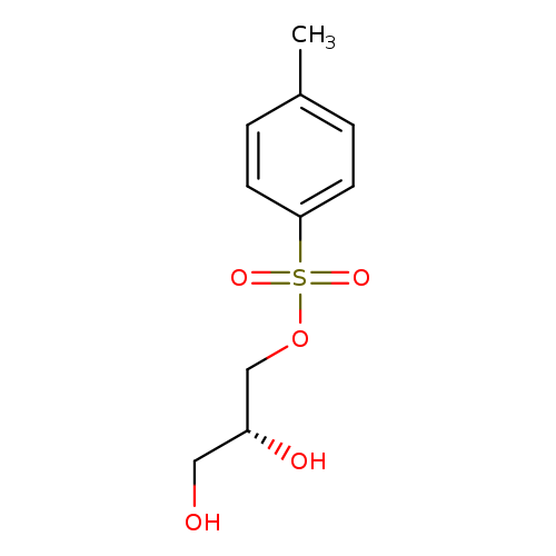 OC[C@H](COS(=O)(=O)c1ccc(cc1)C)O