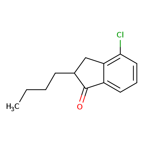 CCCCC1Cc2c(C1=O)cccc2Cl