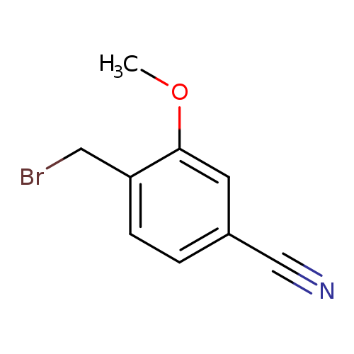 COc1cc(C#N)ccc1CBr