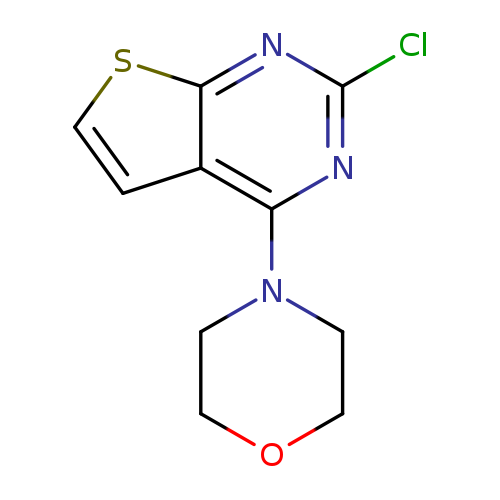 Clc1nc(N2CCOCC2)c2c(n1)scc2