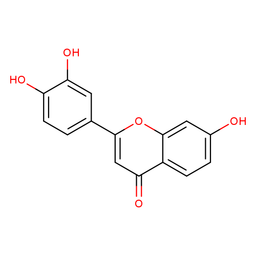 Oc1ccc2c(c1)oc(cc2=O)c1ccc(c(c1)O)O