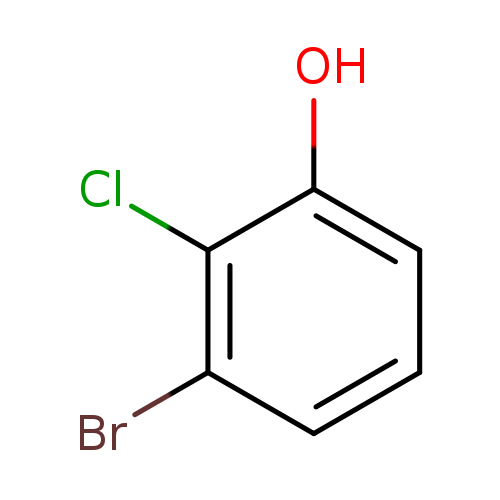 Clc1c(O)cccc1Br