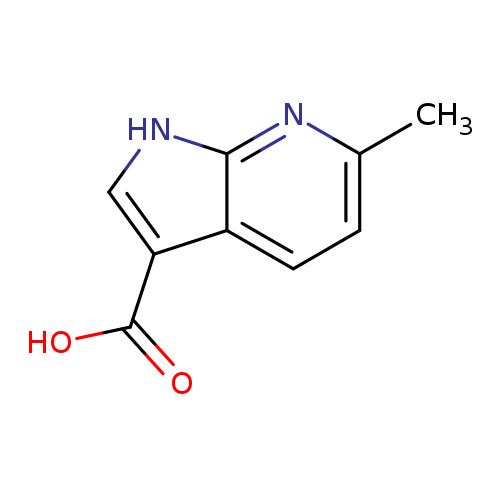 Cc1ccc2c(n1)[nH]cc2C(=O)O