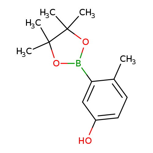 CC1(C)OB(OC1(C)C)c1cc(O)ccc1C