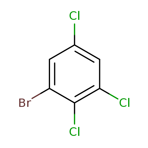 Clc1cc(Cl)c(c(c1)Br)Cl