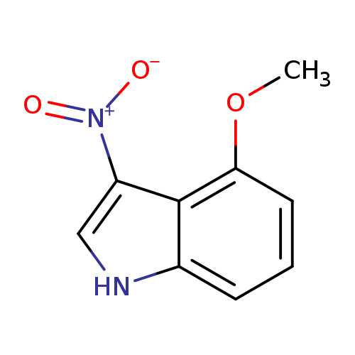 COc1cccc2c1c(c[nH]2)[N+](=O)[O-]