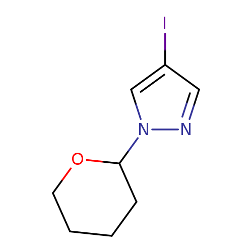 Ic1cnn(c1)C1CCCCO1